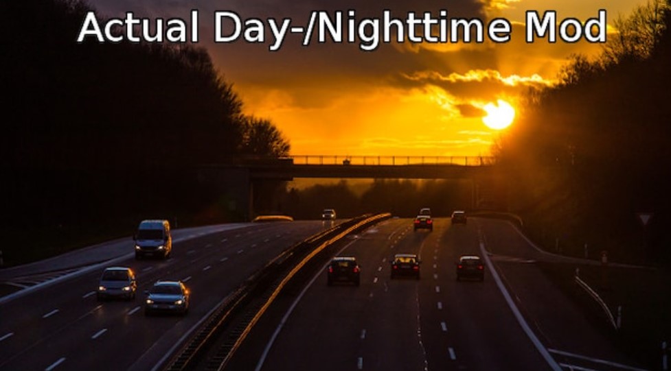 Actual Day Nighttime Mod