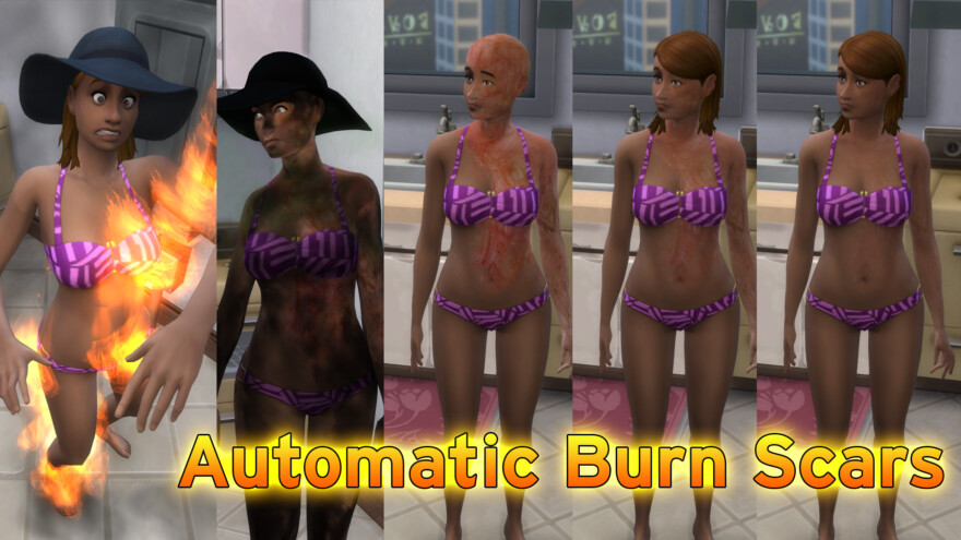 Automatic Burn Scars Skin Detail 4.2