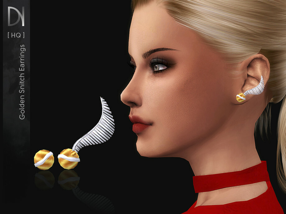 Golden Snitch Earrings