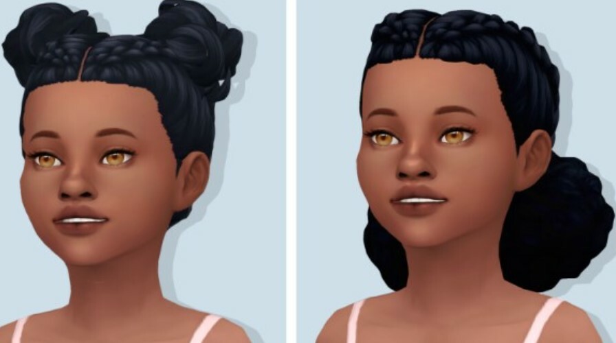 Top 60 Best Sims 4 Kids Hair CC [2024]