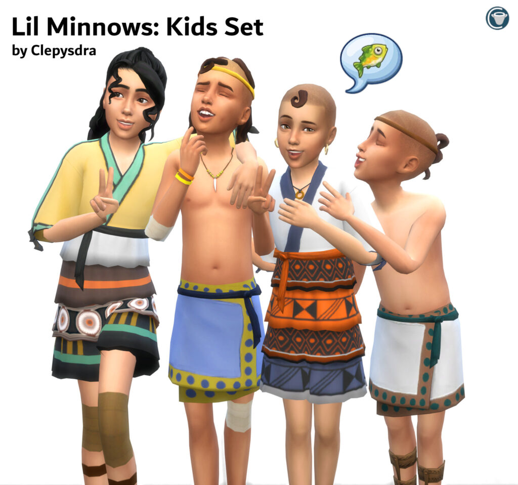Lil Minnows Kids Set