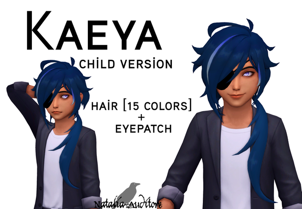 Kaeya Hair