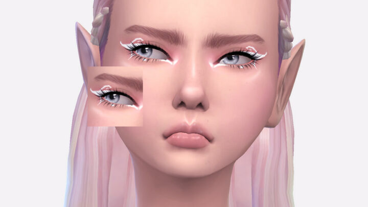Top 10 Best Sims 4 Eyeliner CC [2022]