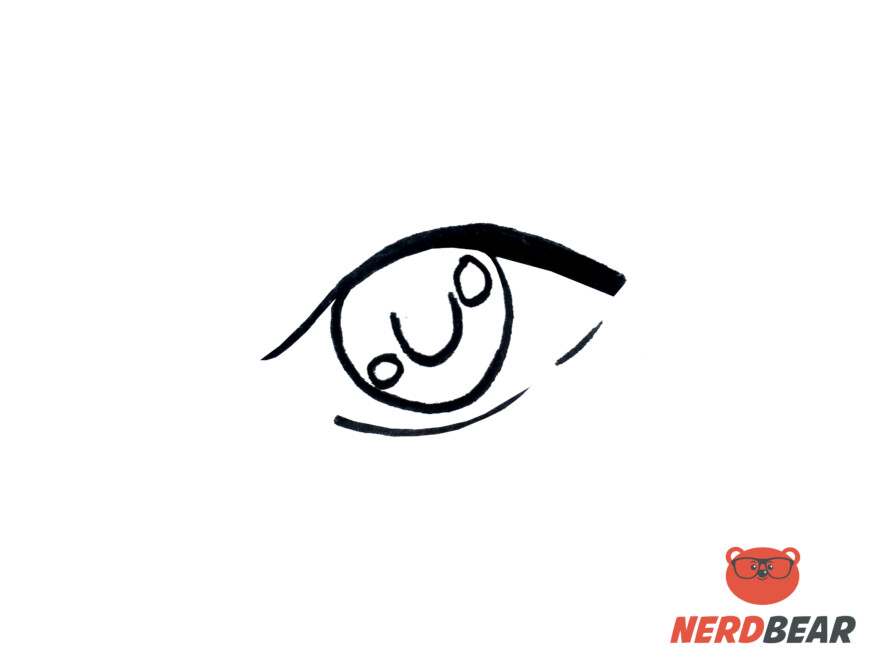 How To Draw Almond Shape Anime Eyes 3