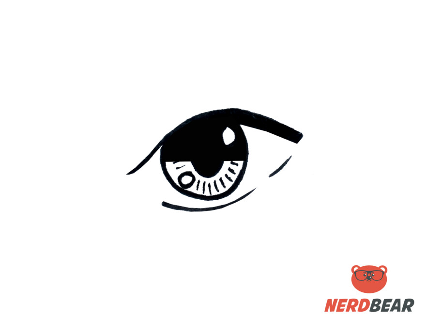 How To Draw Almond Shape Anime Eyes 5