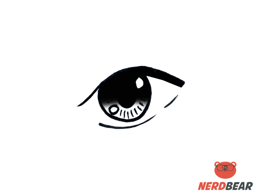 How To Draw Almond Shape Anime Eyes 6