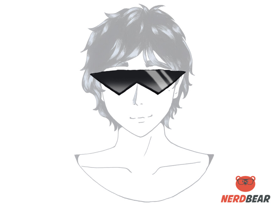 How To Draw Anime Shades Sunglasses 4