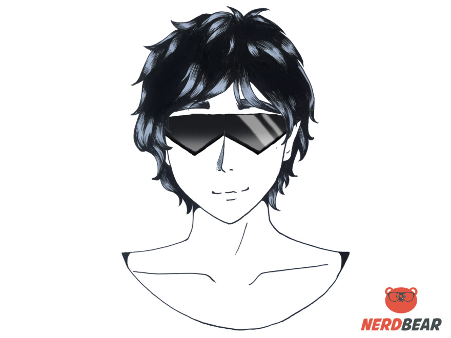 How To Draw Anime Shades Sunglasses 5