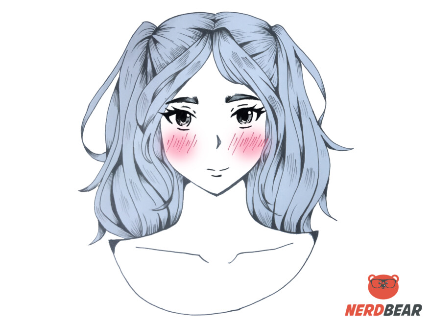 How To Draw Bright Cheek Anime Blush 3