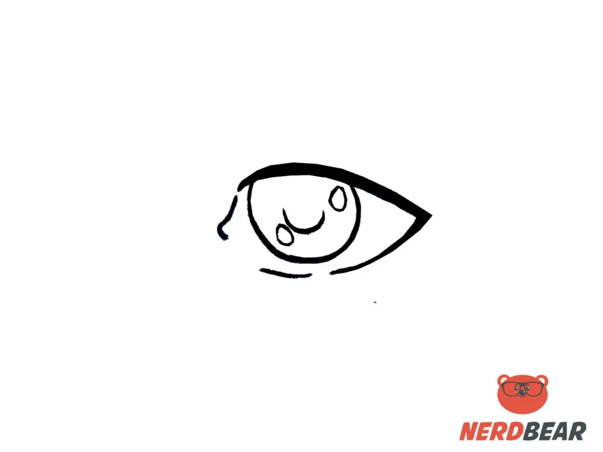 How to Draw Manga Eyes Man  Both Eyes  StepbyStep Pictures  How 2 Draw  Manga