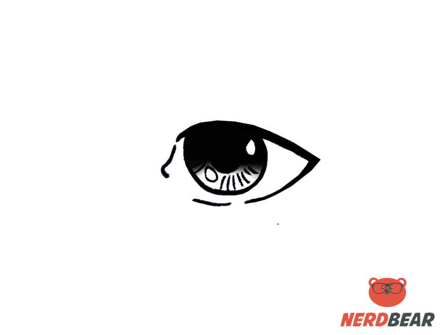 How To Draw Realistic Anime Eyes 7