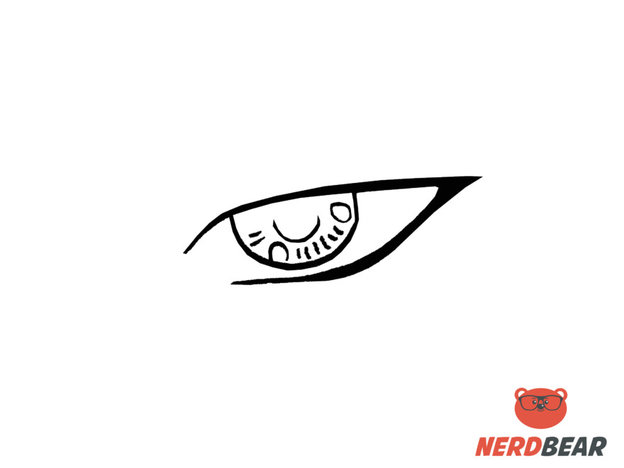How To Draw Sharp Masculine Anime Eyes 4