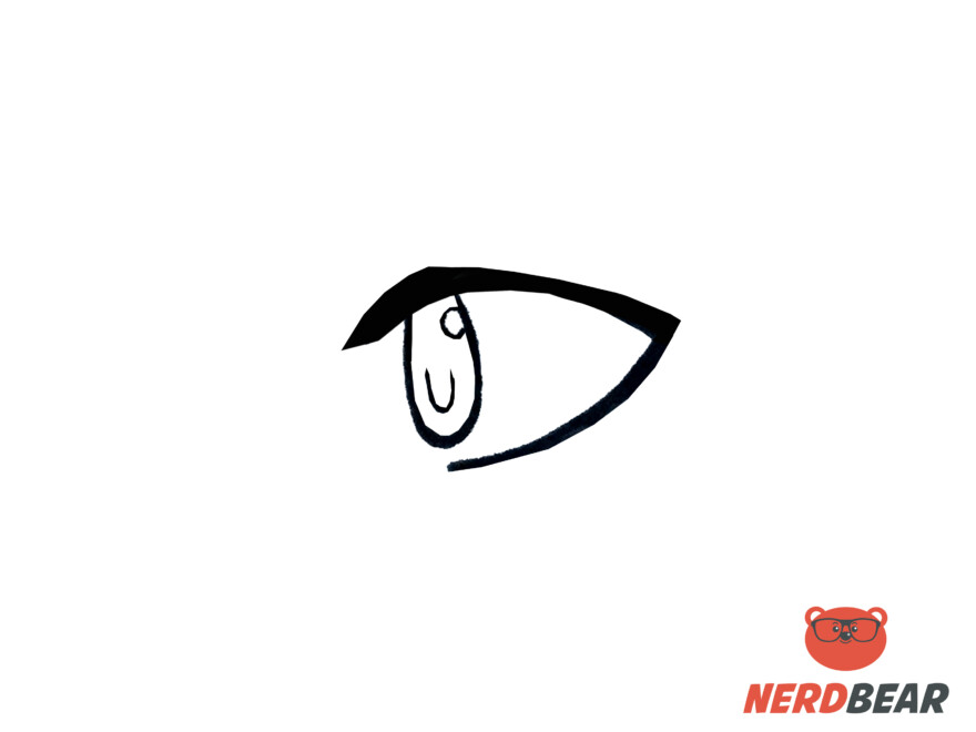 How To Draw Side Profile Anime Eyes 3