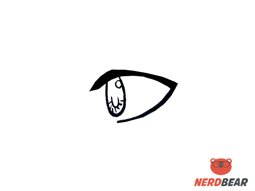 How To Draw Side Profile Anime Eyes 4