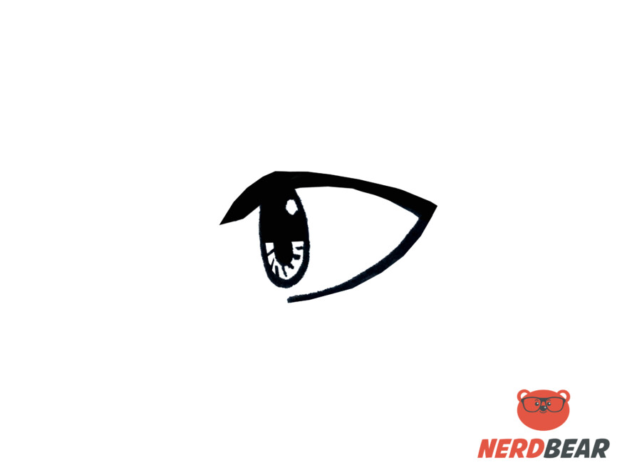 How To Draw Side Profile Anime Eyes 5