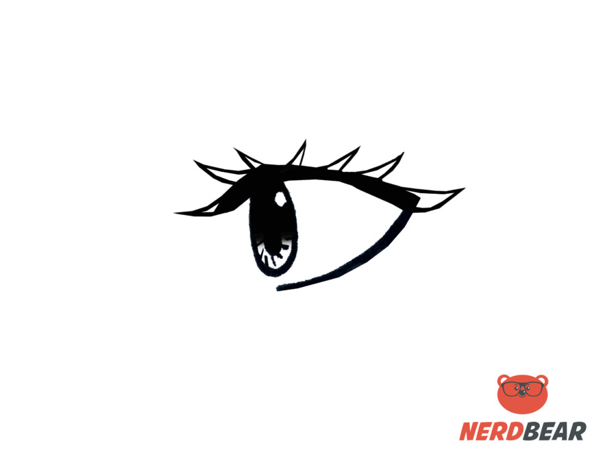 How To Draw Side Profile Anime Eyes 7