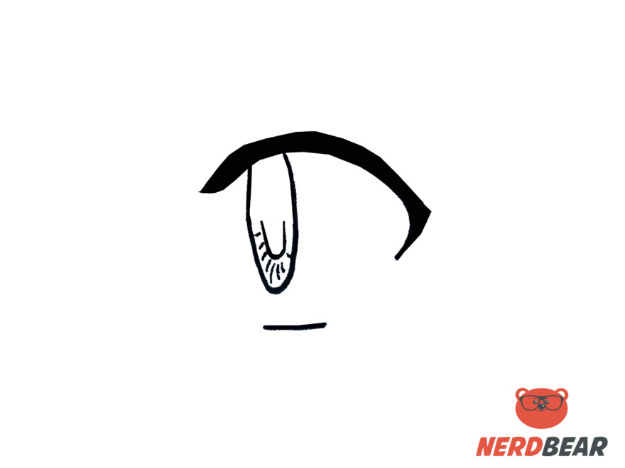 How To Draw Side Profile For Big Anime Eyes 3