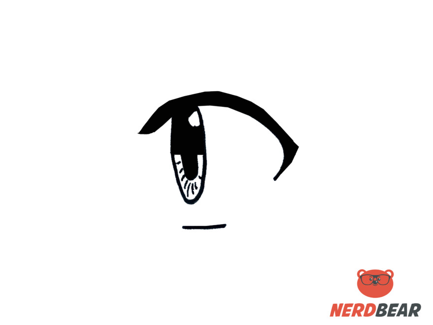 How To Draw Side Profile For Big Anime Eyes 5