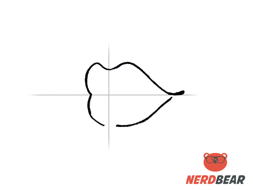 How To Draw Three Forth View Anime Lips 5
