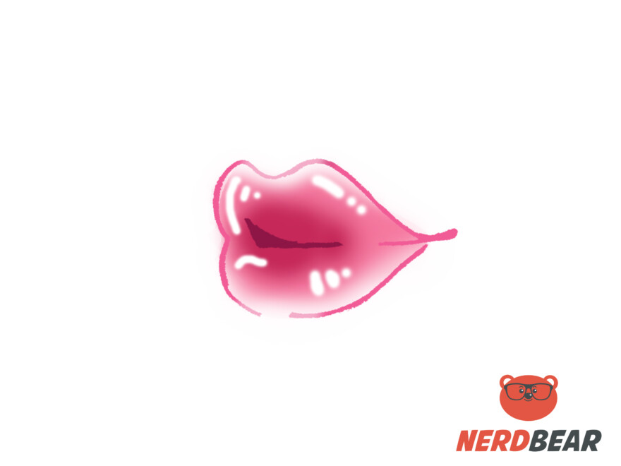 How To Draw Three Forth View Anime Lips 8