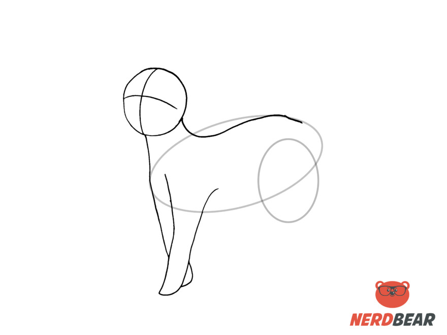 How To Draw A Standing Anime Cat 5
