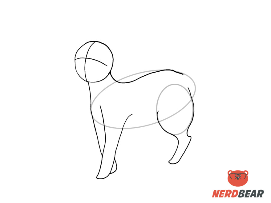 How To Draw A Standing Anime Cat 7