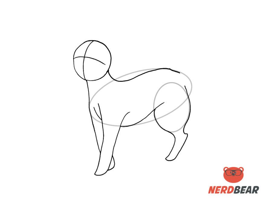 How To Draw A Standing Anime Cat 8