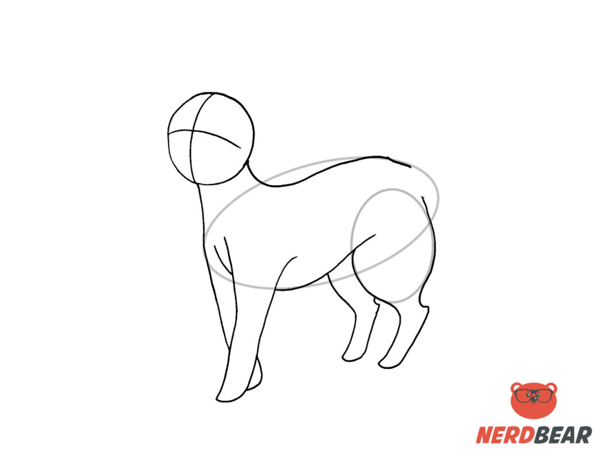 How To Draw A Standing Anime Cat 9