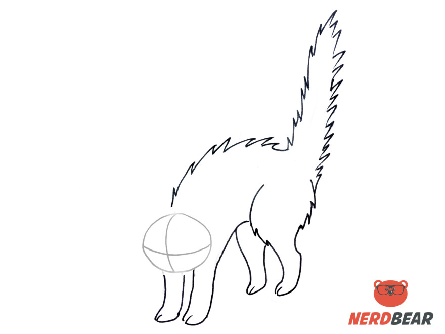 How To Draw An Angry Anime Cat 6
