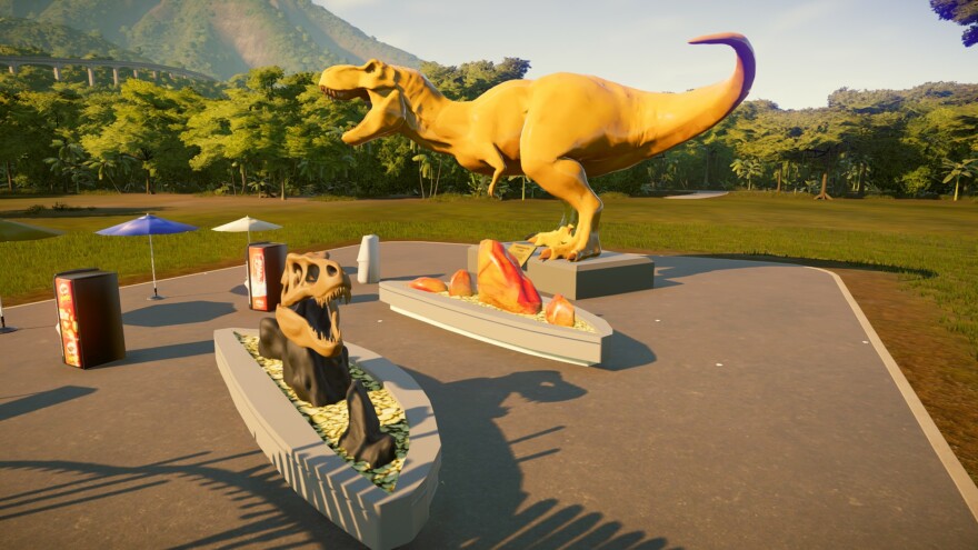Jurassic World Scenery Items