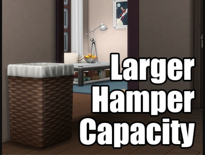 Larger Hamper Capacity
