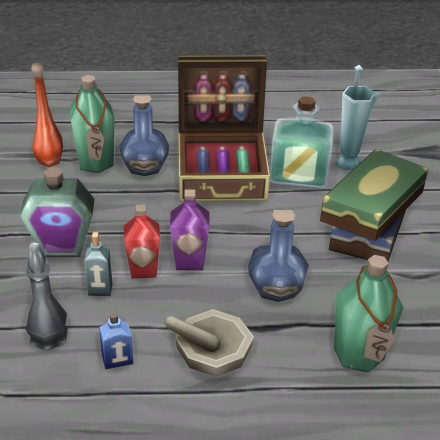 Apothecary Clutter
