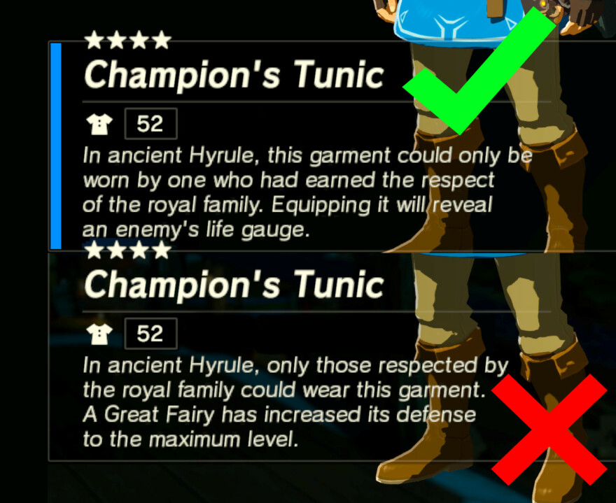 Armor Descriptions