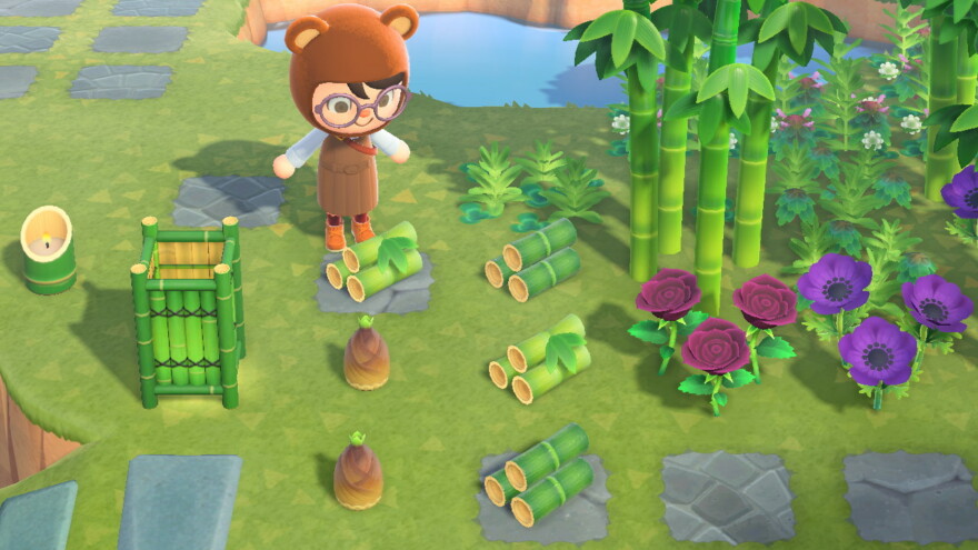 Animal Crossing Bamboo Materials