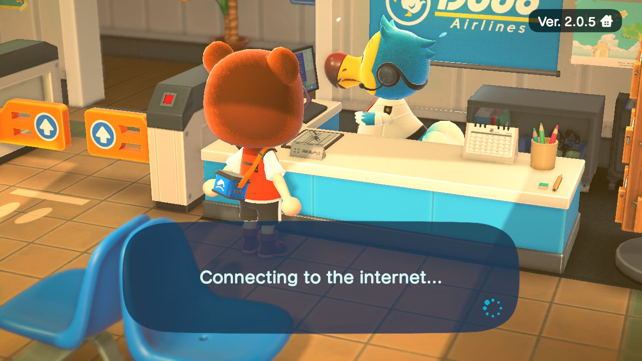 Animal Crossing - Connecting to the Internet