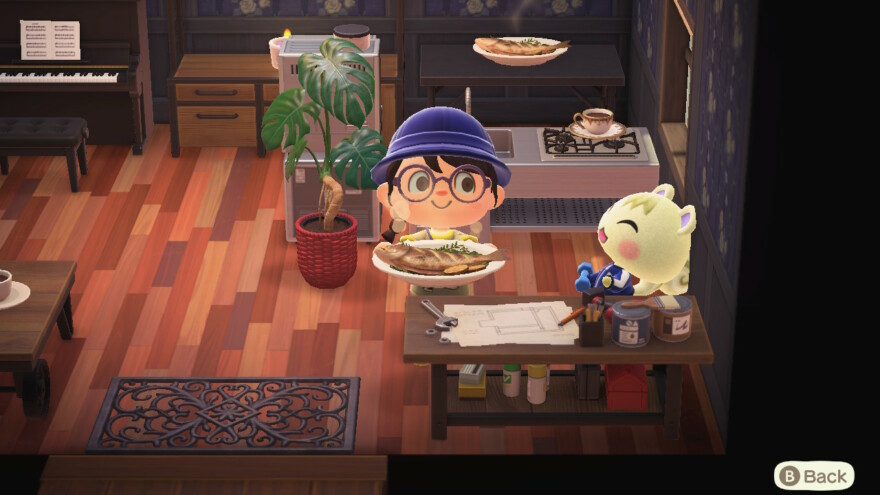 Animal Crossing Cooked Fish