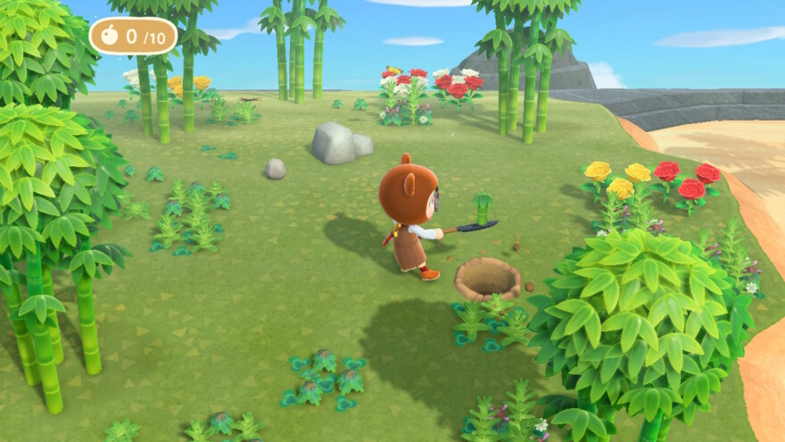 Animal Crossing Digging Bamboo 2