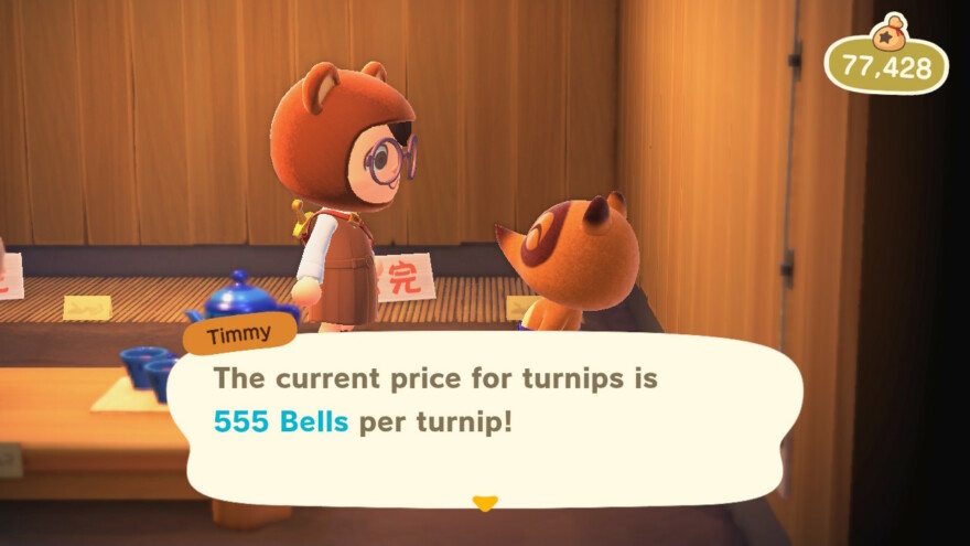 Animal Crossing High Turnip Price