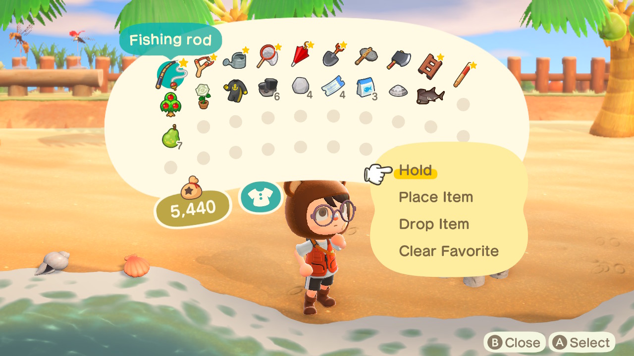 Animal Crossing - Hold Fishing Rod (Shark Article)