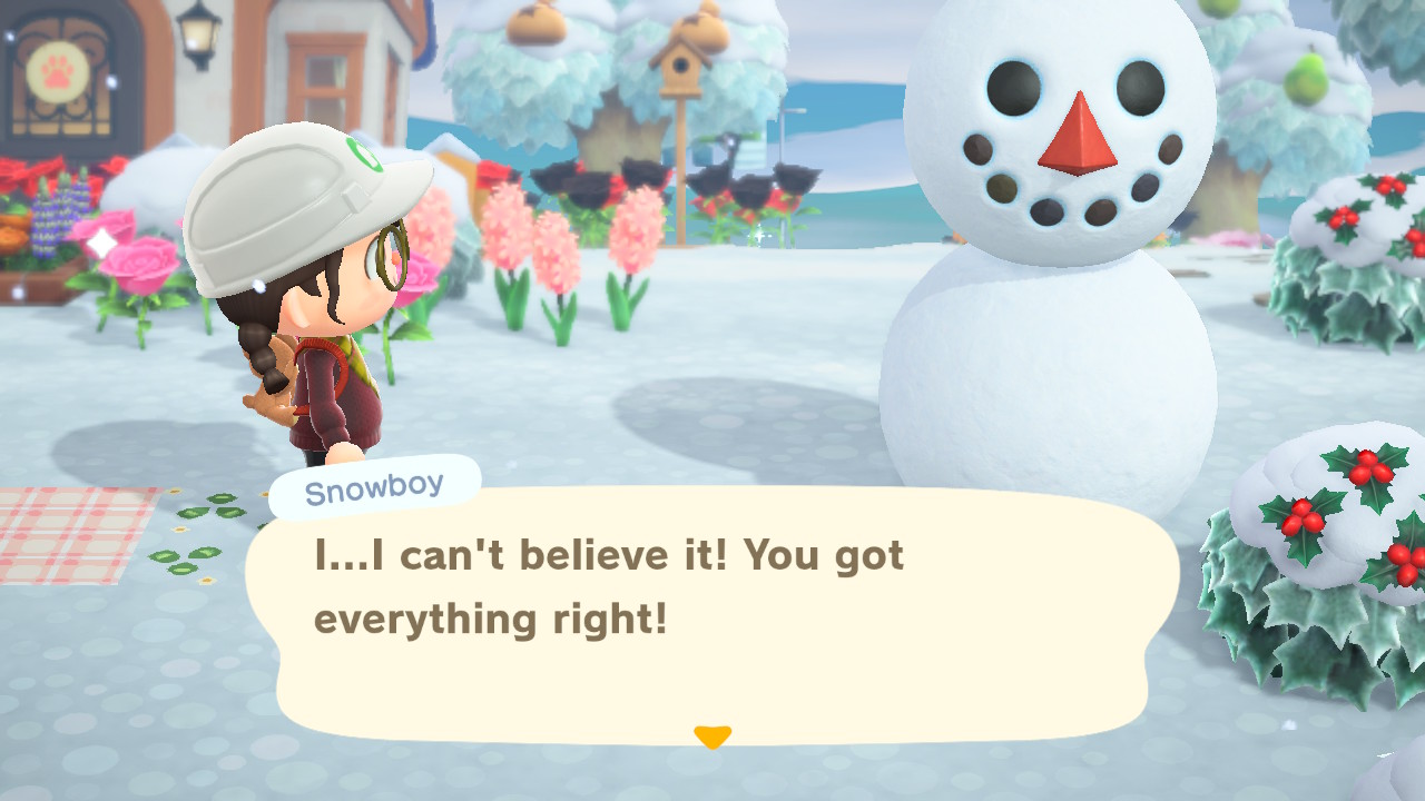 Animal Crossing - Perfect Snowboy Done