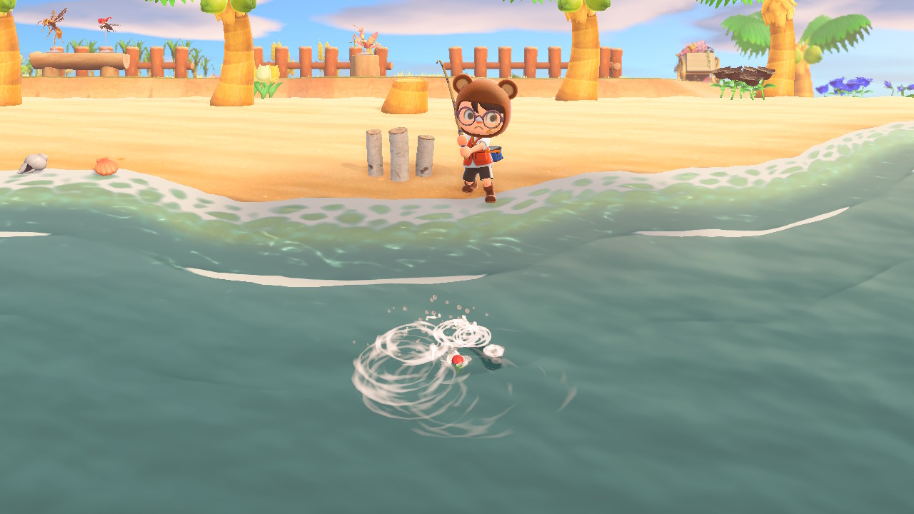 Animal Crossing - Reel a Shark