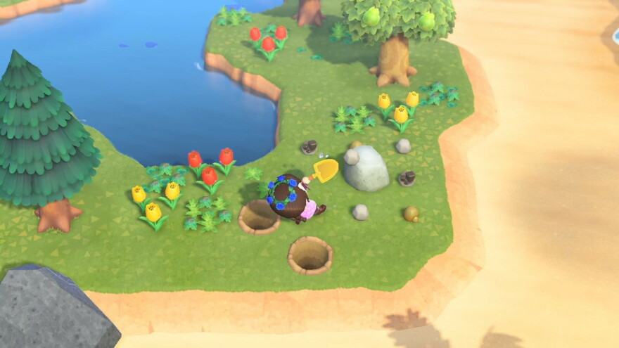 Animal Crossing Rock Trick For Materials