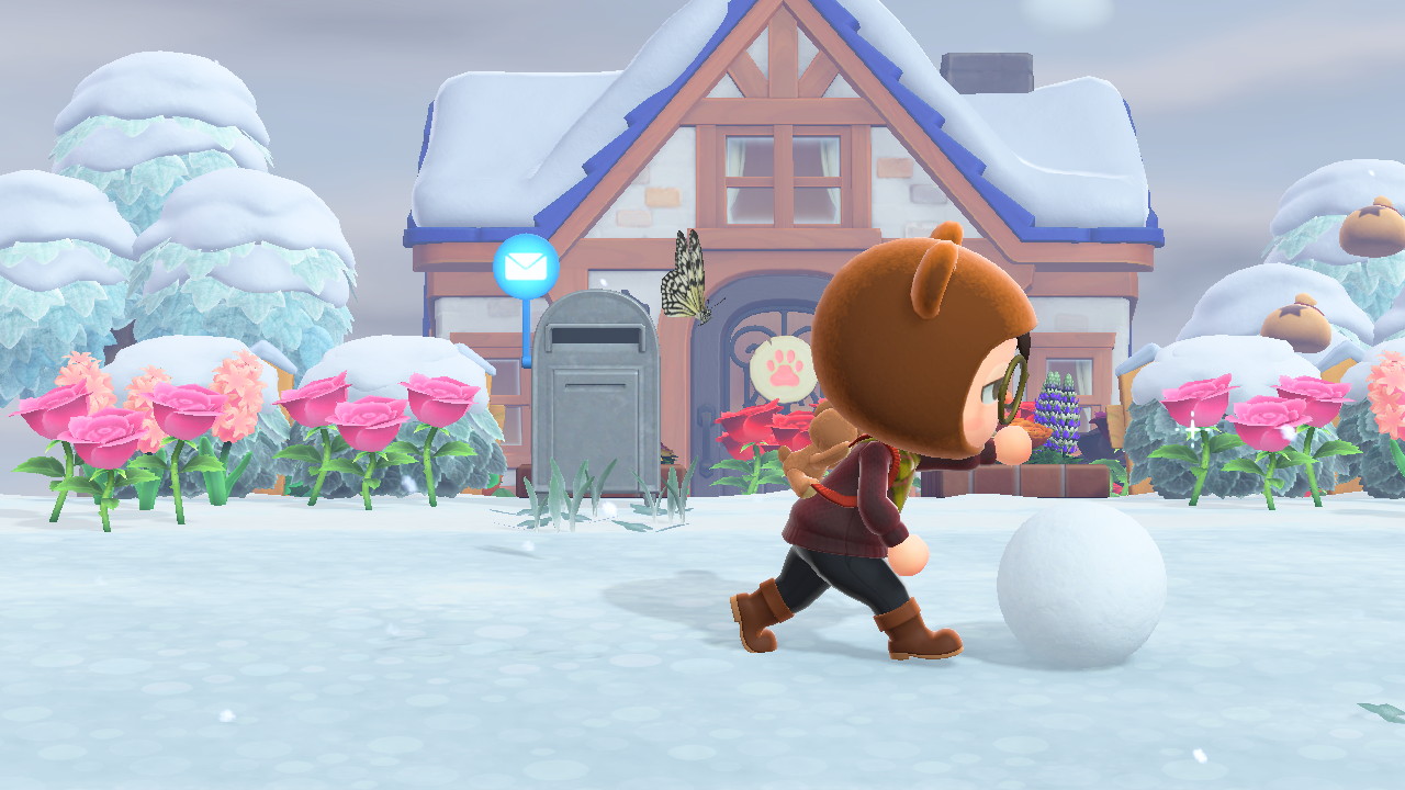 Animal Crossing - Rolling Snowballs