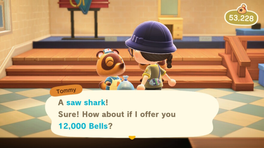 Animal Crossing Selling Fish