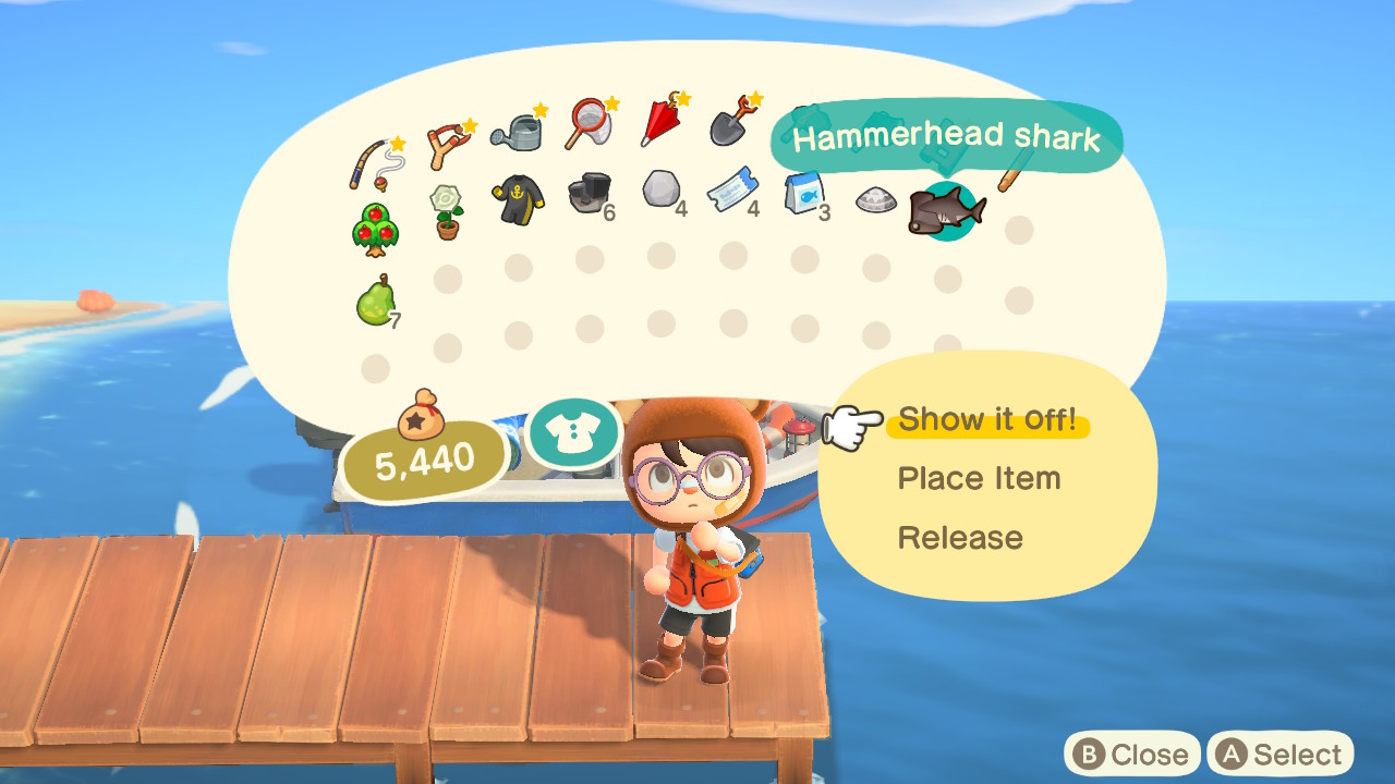 Animal Crossing - Show Off Shark