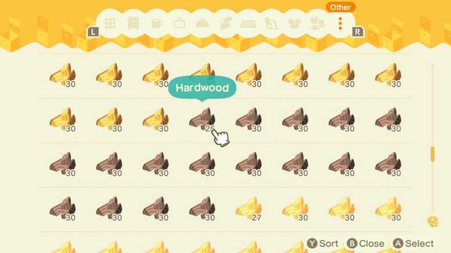 Animal Crossing Stacks Of Hardwood