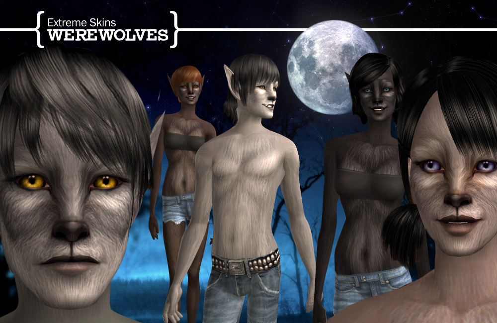 Extreme Skins Werewolves