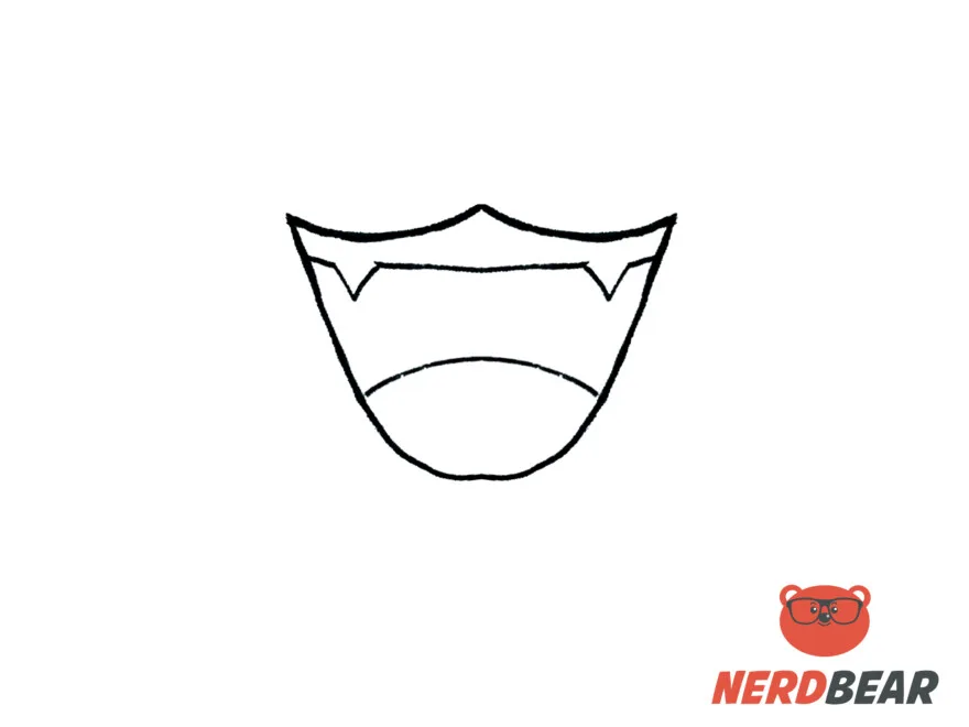Freetoedit Manga Anime Mouth Fangs Monster Smile Beast  Clown Drawing  Reference HD Png Download  Transparent Png Image  PNGitem