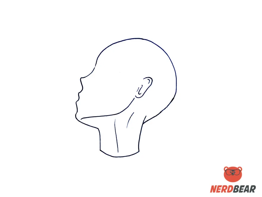 How To Draw Anime Face Profile View