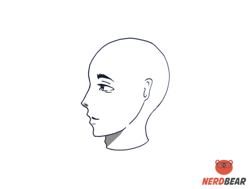 Guide to drawing male heads and face characters